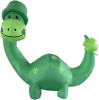 Green Dinosaur St Patrick's Day Inflatable